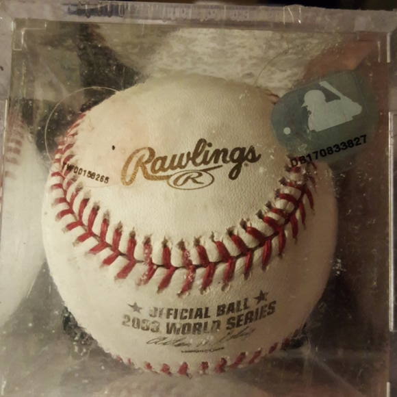 Rawlings Official Game Ball MLB 2003 World Series - Picture 4 of 4